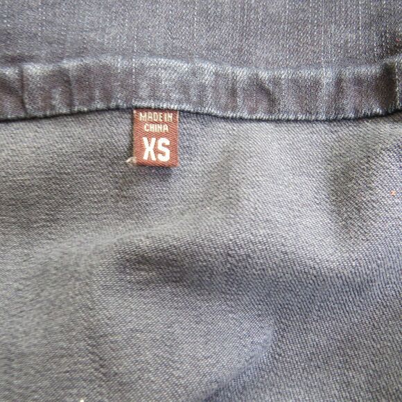 Kut from the Kloth Women's Amelia Denim Jacket Cropped  XS  NWOT - Picture 8 of 9